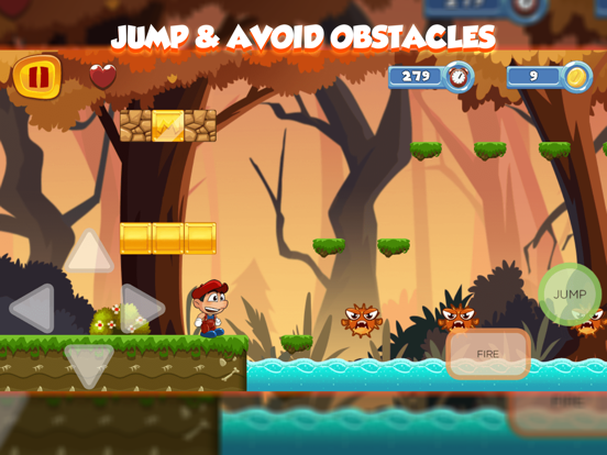 Super Jabber World - Jungle Jump Adventures iPad app afbeelding 2