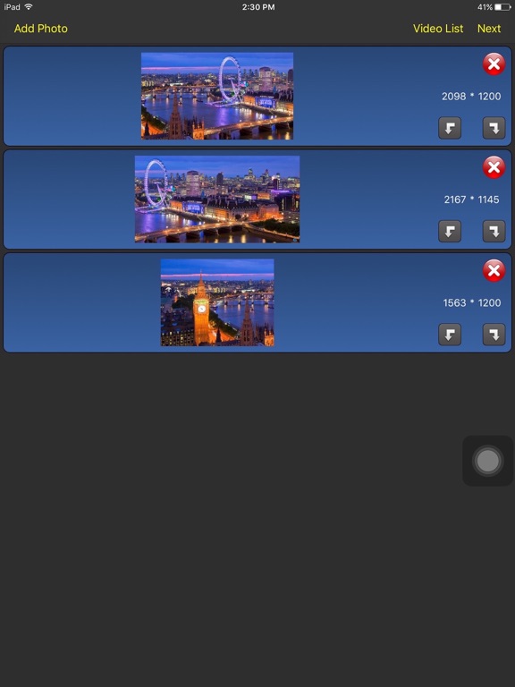 Screenshot #4 pour Photo Panorama Video