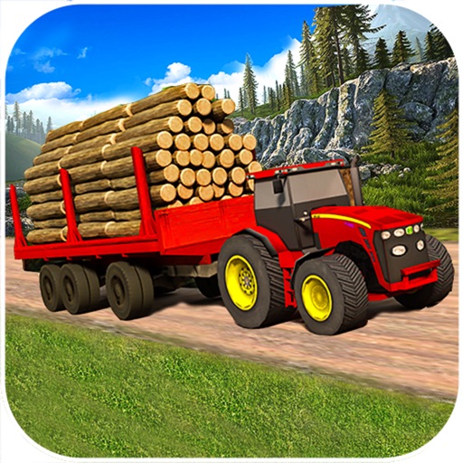 Off-Road Tractor Sim-ulator : Heavy Tran-sport-s icon