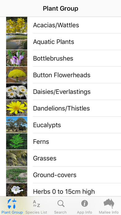 Mallee Plants of SA and Vic. Screenshot