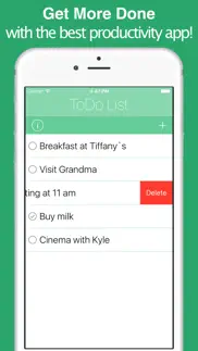 todo list - capture all you have to do iphone screenshot 3