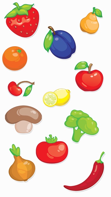 Fruits and Vegetables emoji pack screenshot-3