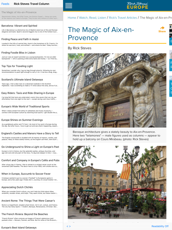 Travel News - Trends, Hot Spots, Tips, and More! iPad screenshot 2 - Travel app