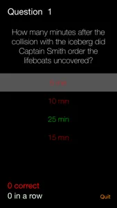 Endless Quiz - RMS Titanic screenshot #3 for iPhone