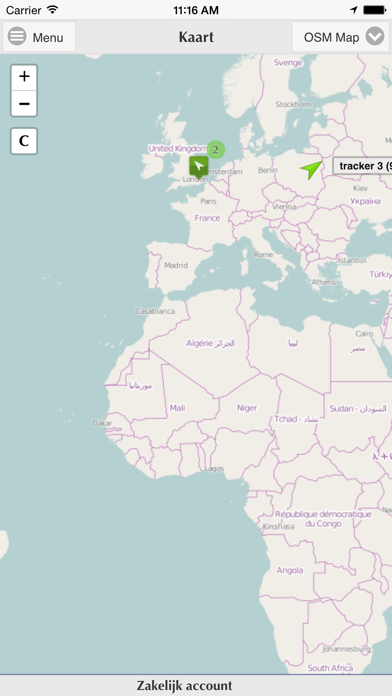 Screenshot #1 pour My GPS Tracker Personal GPS locator