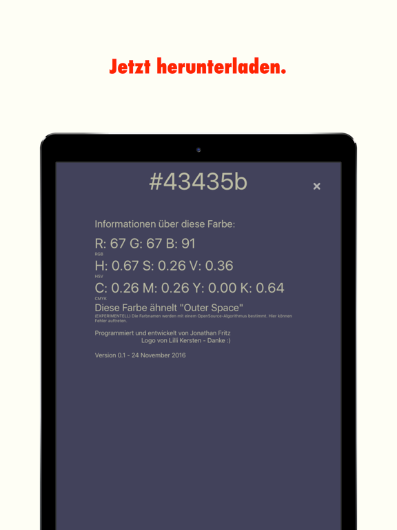 Screenshot #5 pour ColorPrism - Farben in Echtzeit scannen