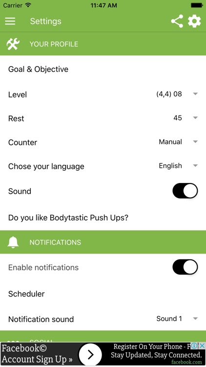 BodyTastic: Push Ups Trainer Workout for Pecs screenshot-3
