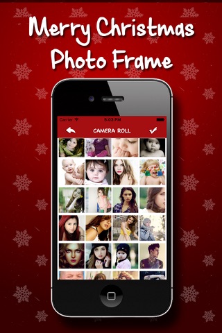 Merry Christmas Photo Frame screenshot 3