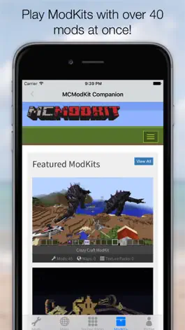 Game screenshot MCModKit - The EASIEST Way to Mod Minecraft PC! mod apk