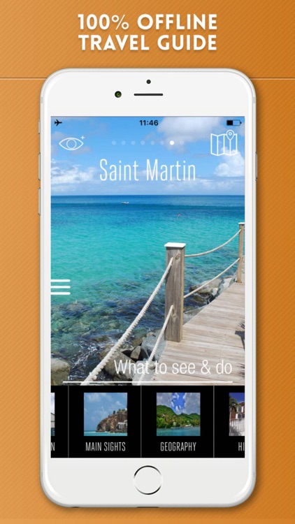 Saint Martin Travel Guide and Offline Street Map