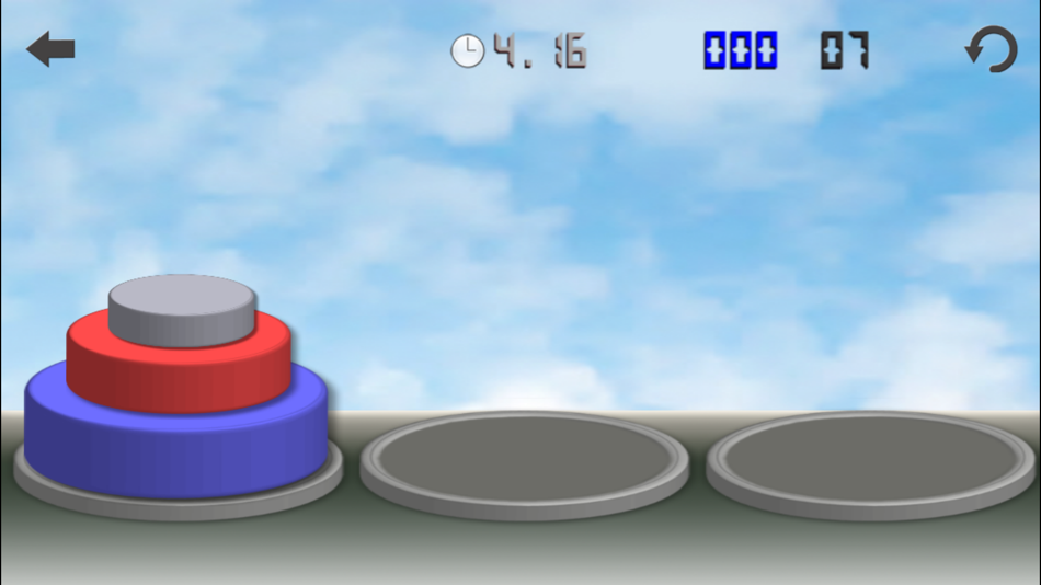 #2. Tower Of Hanoi. (iOS) 由: Fernando Gonzalez Frias