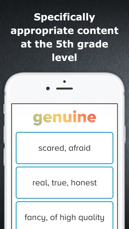 5th Grade Vocabulary Challenge screenshot-3