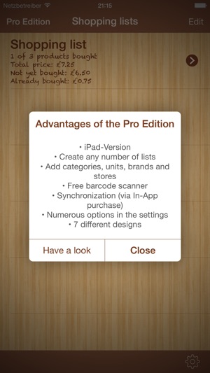 ShoppingList Lite Edition(圖5)-速報App