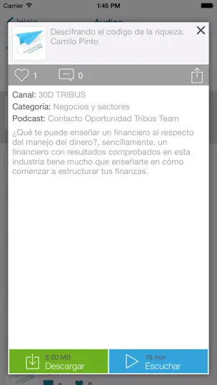 Captura de pantalla de Tribus Team en iPhone 4