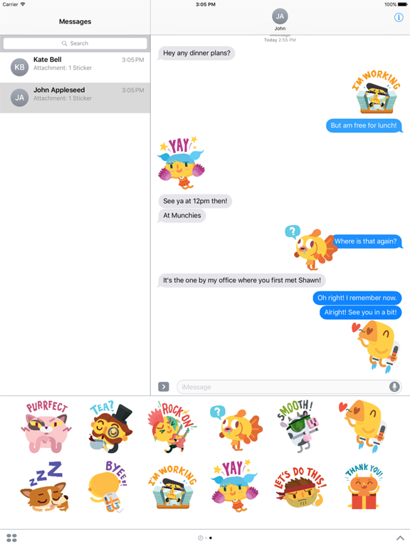 Screenshot #4 pour Super SteamPuff Stickers