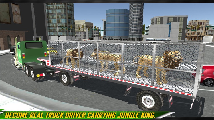 Wild Animal Rescue Service Truck Driver Simulator screenshot-3