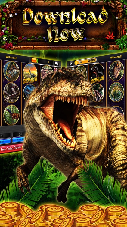Jurassic Slot Machines Casino Carnivores VIP Slots