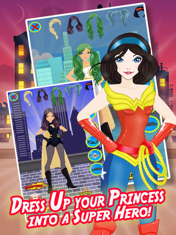 Wonder Supergirl Super Hero Games for Girlsのおすすめ画像4