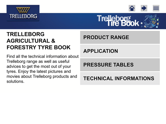 Screenshot #5 pour Trelleborg Tire Book
