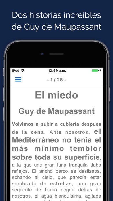 Screenshot #2 pour Audiolibro: El miedo