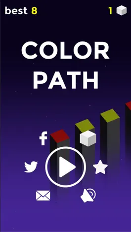 Game screenshot Superhero Cube Jump : Color Path Block Games hack
