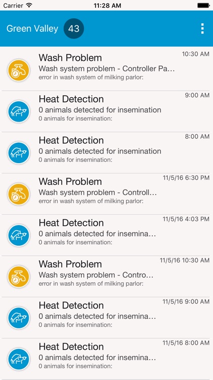 Afimilk Notifications