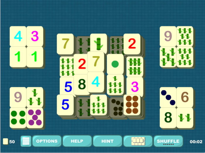 Mahjong A-B-C 1-2-3
