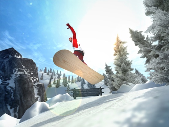 Screenshot #5 pour Downhill Snowboard 3D Winter Sports Free