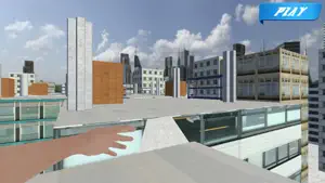 Roof Runner Jump - VR Google Cardboard screenshot #2 for iPhone