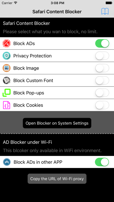 Screenshot #1 pour AD-Blocker Plug-in