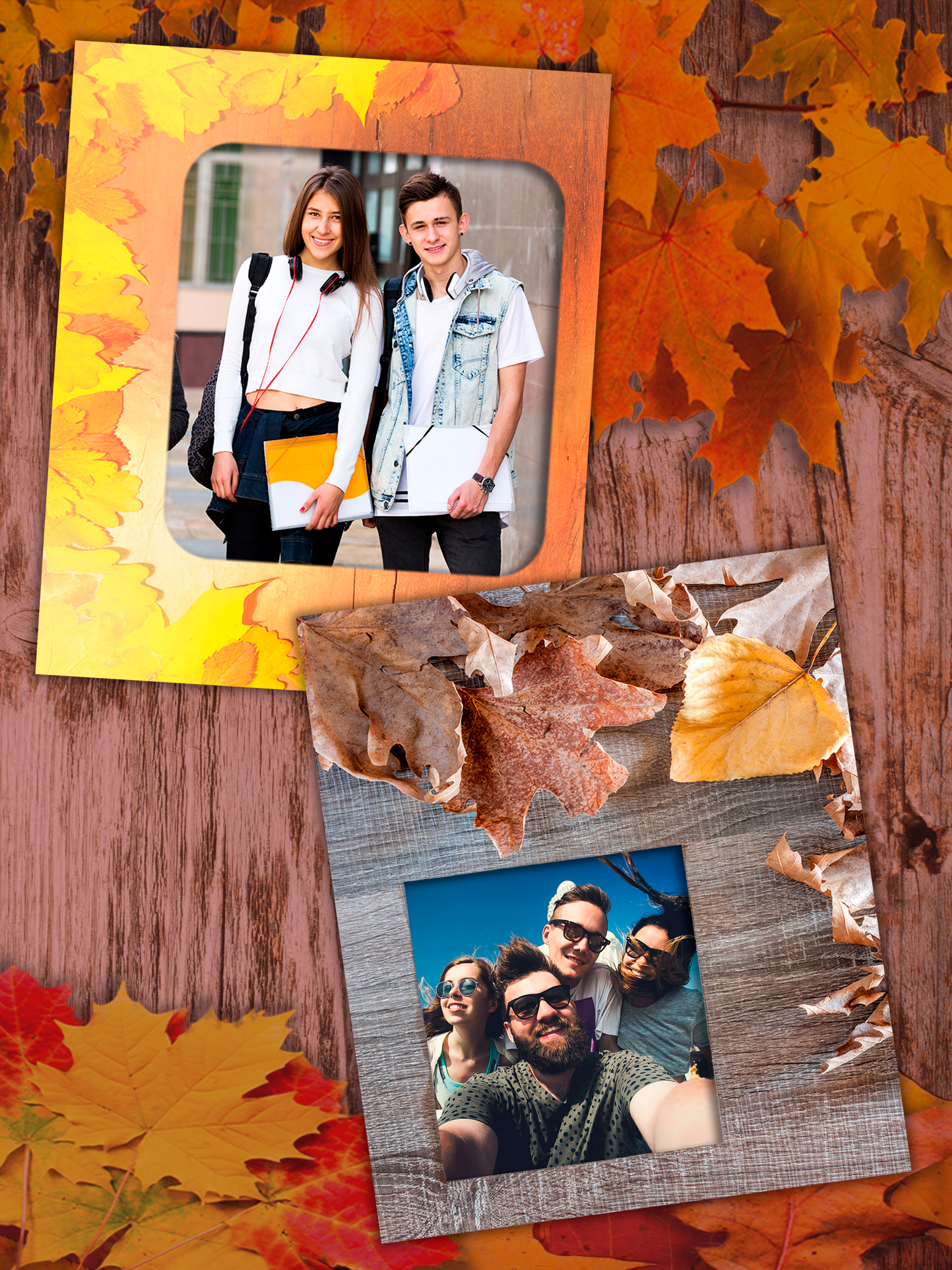Multiphoto Frames for Autumn– Collage & Album