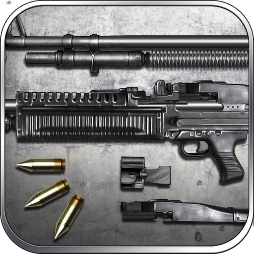 M60 Machine Gun Build and Shooting Game for Free by ROFLPlay icon