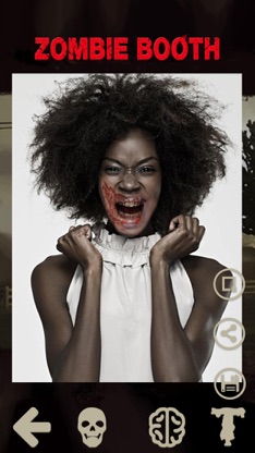 Zombie Camera - Halloween Face screenshot 1