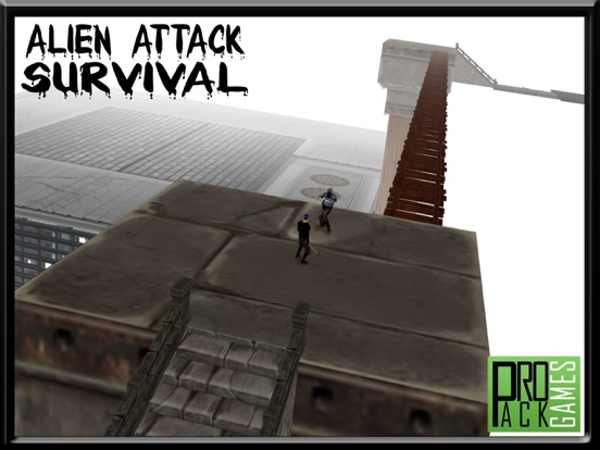 Alien Attack Survival - Max Infection War Anarchy iPad screenshot