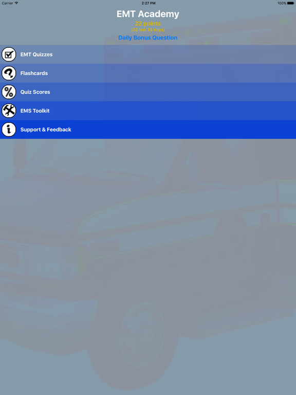 Screenshot #1 for EMT Academy Exam Prep