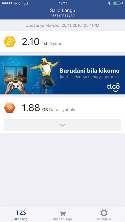 Tigo App Tanzania