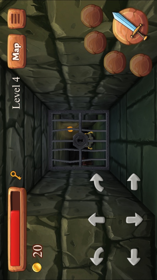 #2. Escape Cave Dungeon Maze (iOS) 由: Qianqian Zhang