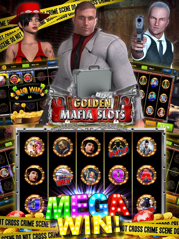 Screenshot #5 pour Golden Mafia Slots Casino Crime 7's Jackpot Rush