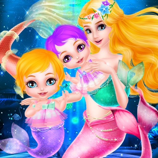 Mermaid Newborn Elas Twins Care iOS App