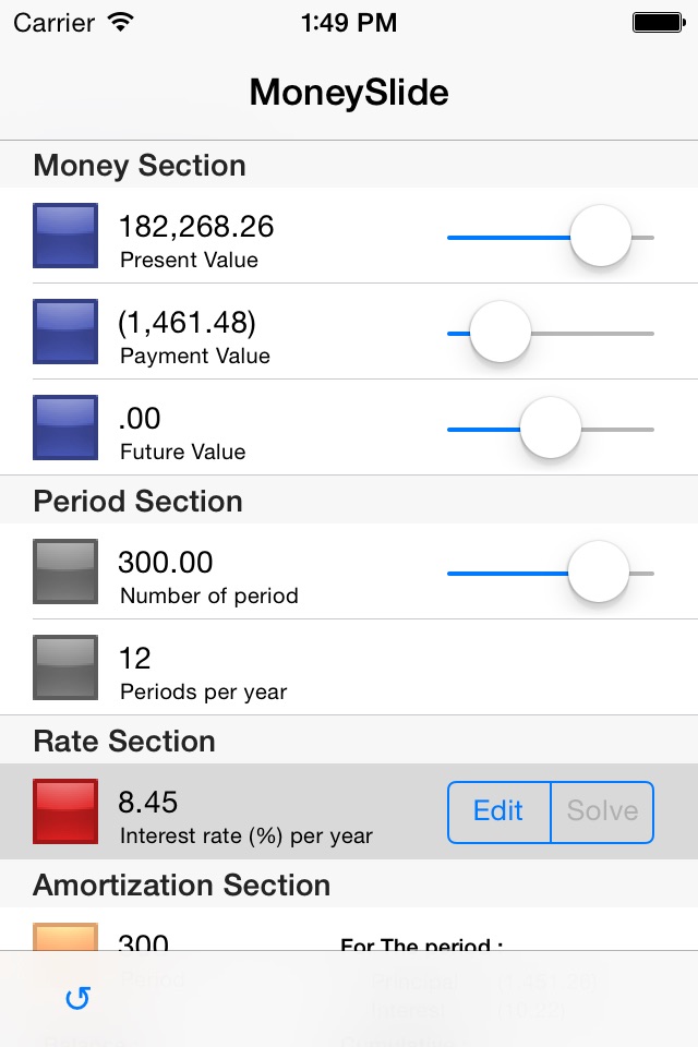 MoneySlider screenshot 2