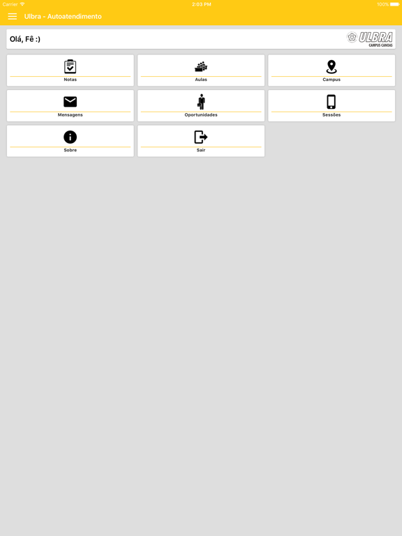Screenshot #5 pour Ulbra Autoatendimento