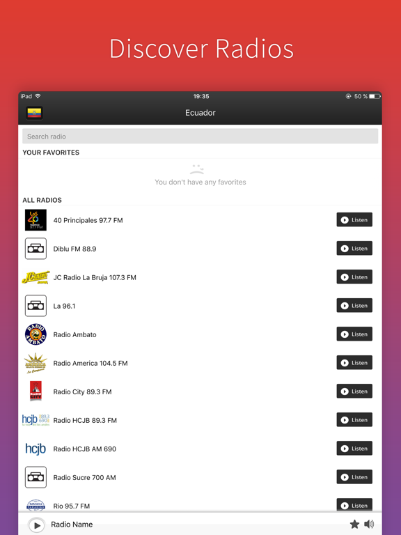 Screenshot #4 pour Radio Equateur - Las Radios ECU - FREE