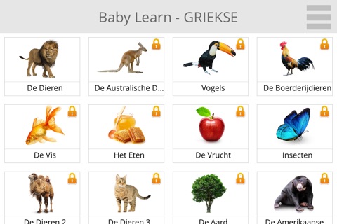 Baby Learn - GREEK screenshot 2