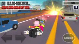 Game screenshot 2 Wheel Gunner - Free 3D Ride by Shooting Game hack
