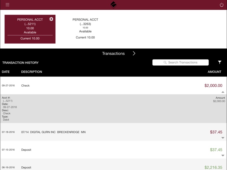 Peoples State Bank, Fairmount-Wahpeton for iPad