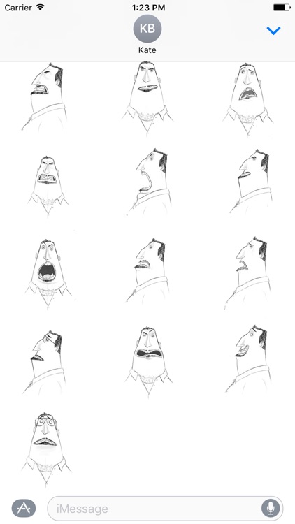 Business man - Facial Expression