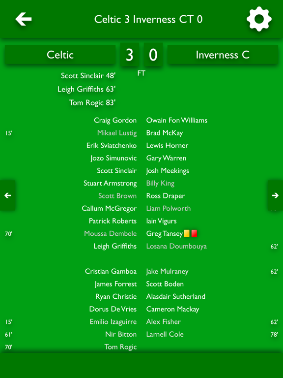 Screenshot #6 pour All The News - Celtic FC Edition