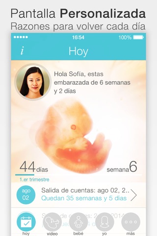 Pregnancy + | Tracker App screenshot 2