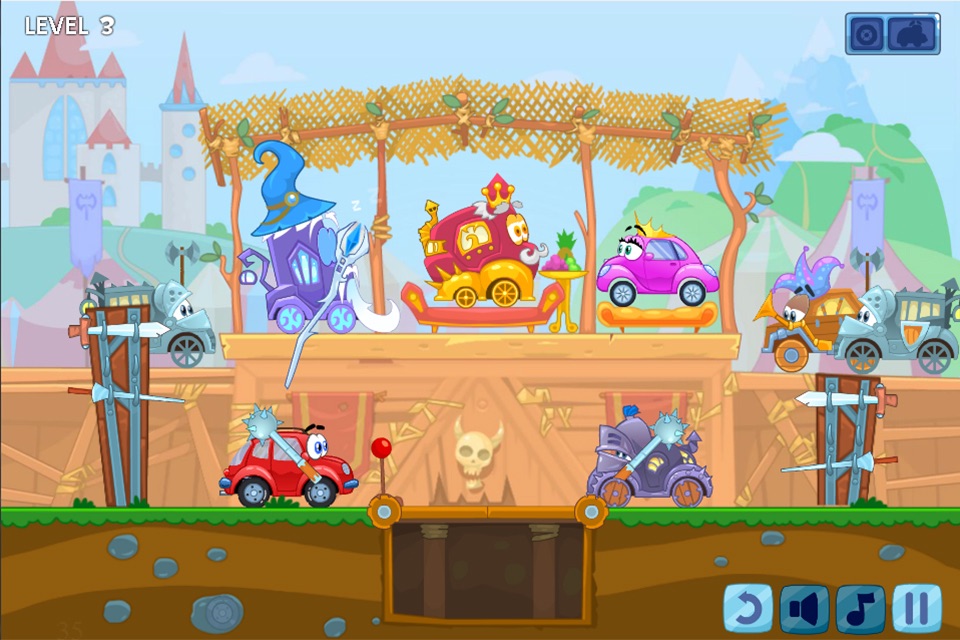 Wheelie 6 - Faitytale screenshot 2