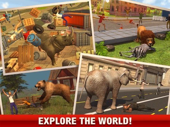 Screenshot #5 pour 2016 Dinosaur simulateur parc Dino monde fighting